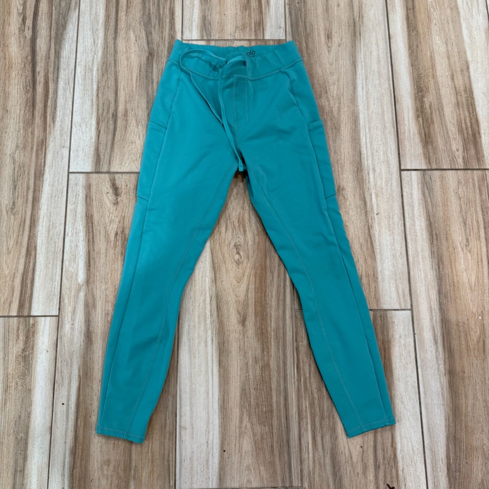 ALO Yoga Turquoise Leggings
